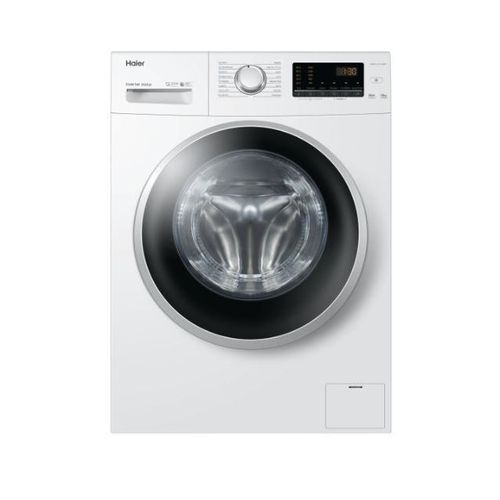 Lave-linge Série 39 - Haier HW010-CP1439N - Classe A - Pose Libre - Chargement frontal - 10 kg - 1400 tours/min - Blanc