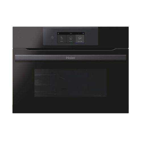 Micro-ondes I-Touch Compact Series 4 - Haier HWO45NB4T0B1 - Micro-ondes combiné - 34 litres - 900 Watt - Noir