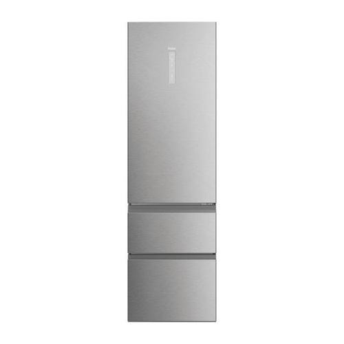 Réfrigérateur combiné 3 portes 3D 60 Série 5 - Haier HTW5620DNMG - Classe D - No Frost - Pose Libre - 414L (réfrigrateur 289L + congélateur 125L) - Inox