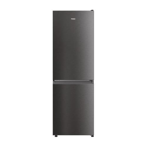 Réfrigérateur combiné 2 portes 2D 60 série 1 - Haier HDW1618DNPD - Classe D - No Frost - Pose Libre - 341L (réfrigrateur 222L + congélateur 119L) - Dark Inox