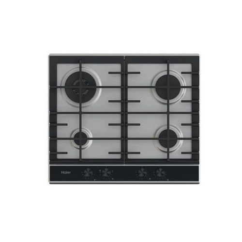 Table de cuisson Gaz Sur Metal Series 4 - Haier HAHG6BR4XH - Gaz - Inox