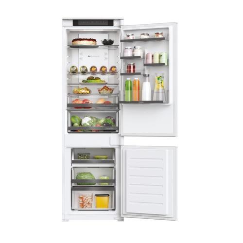 Réfrigérateur combiné 2 portes 2D 55 Series 6 - Haier HBW5518E - Classe E - No Frost - Encastrable - 248L (réfrigrateur 186L + congélateur 62L) - Blanc