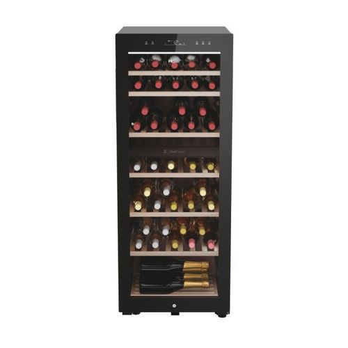 Cave à vin 50 Série 7 - Haier HWS77GDAU1 - 77 bouteilles - Classe G - Froid ventilé - Pose Libre - Noir