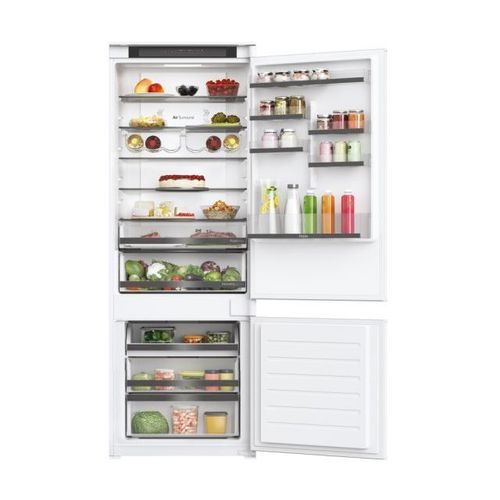 Réfrigérateur combiné 2 portes 2D 70 SERIES 6 - Haier HBW5719E - Classe E - No Frost - Encastrable - 364L (réfrigrateur 281L + congélateur 83L) - Blanc