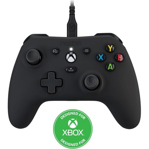 Manette Filaire Evol-X Noirepour Xbox Series X/S, Compatible Pc Avec Un Câble Détachable De 3 Mètres