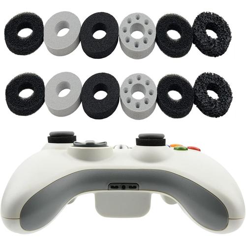 Lot De 12 Anneaux De Précision 4 Forces Différentes, Aim Assist Rings, Silicone Joystick Rings, Accessoires De Manette Avec Ps5, Ps4, Xbox Series X/S, Xbox One, Switch, Switch Oled, Switch Pro