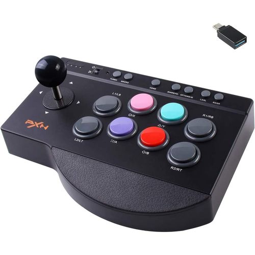 Street Fighter Jeu D'arcade Avec Port Usb, Fonction Turbo Et Macro, Convient Pour Ps3/Ps4/Switch/Pc Windows/Xbox One/Xbox Serie S/Xbox Serie X