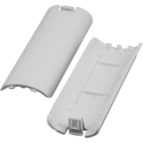 2 Couvercle Cache De Batterie Battery Blanc Pour Nintendo Wii Controller Wiimote