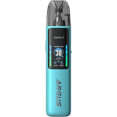 VO-OPOO Argus G2 Kit (Iris Blue) 30W Vape 1000mAh Batterie Argus Pod Cartouche 3ML 0.4/0.7ohm Cartouche E Cigarette Vaporisateur - Sans Nicotine