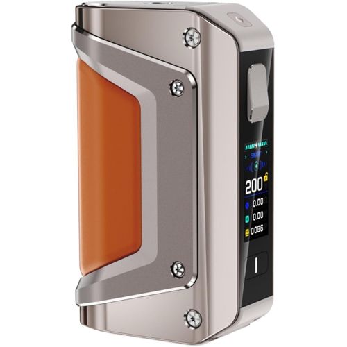 GEEK`VAPE Aegis Legend 3 Mod L200 Box Mod 200w Woking Modes- Power/Boosting/Memory/TCR/ECO/Smart With 0.96 Inch TFT Screen (Titanium Gray)