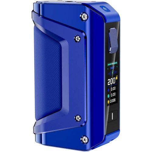 GEEK`VAPE Aegis Legend 3 Mod L200 Box Mod 200w Woking Modes- Power/Boosting/Memory/TCR/ECO/Smart With 0.96 Inch TFT Screen (Blue)