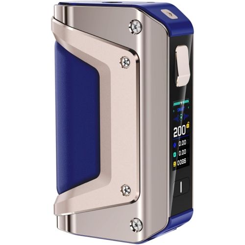 GEEK`VAPE Aegis Legend 3 Mod L200 Box Mod 200w Woking Modes- Power/Boosting/Memory/TCR/ECO/Smart With 0.96 Inch TFT Screen (Golden Blue)