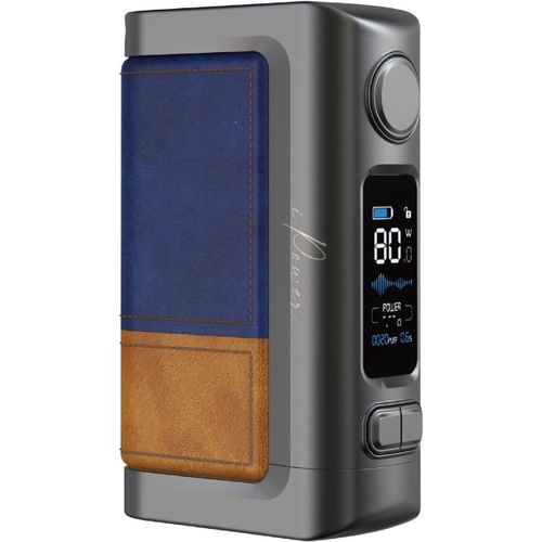 Cigarette Électronique iStick Power 2 Box Mod 80W 5000mAh Battery Type-C Electronic Vape Mod sans nicotine (Blue)