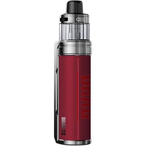 VO-OPOO Drag S2 Kit Vape 60W (Marsala) Batterie 2500mAh Cartouche Pod PnP X 5 ml Bobine DTL PnP X 0,2/0,3ohm Vaporisateur Cigarette électronique - No Nicotine