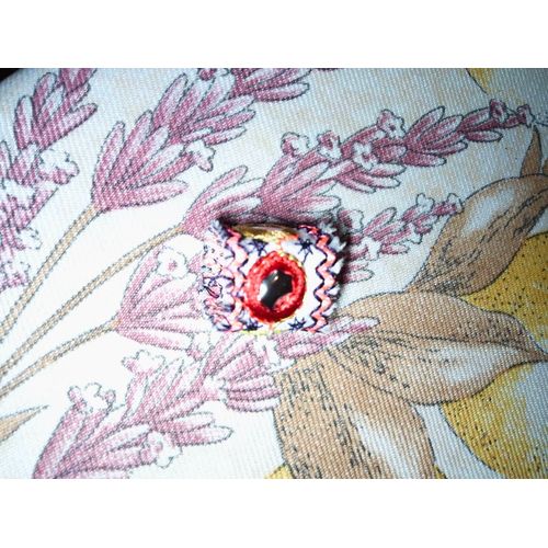 Bague En Tissu Coloré Enfant.