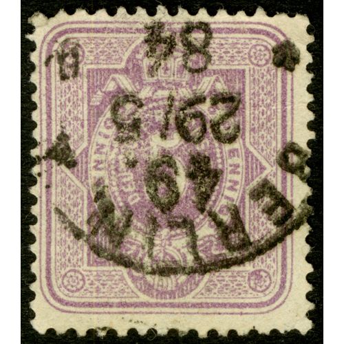 Timbre Oblitéré Deutsches Reich 5 Pfennig