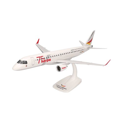 Embraer E190 German Airways Herpa 75 Years - Modèle À Emboiter 1/100 Herpa-Herpa