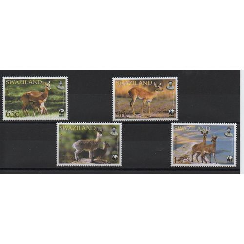 Swaziland Timbres Animaux En Voie De Disparition 2001