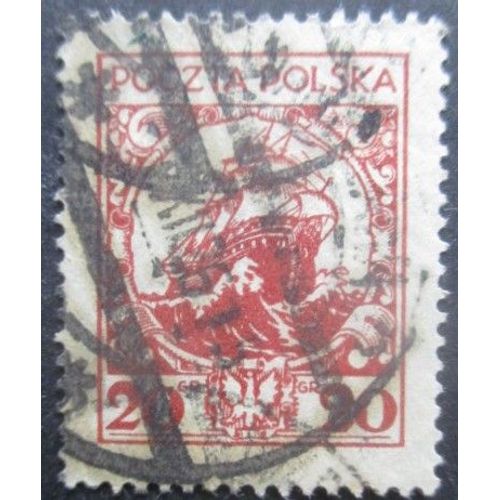 Pologne N°316 Bateau Oblitéré