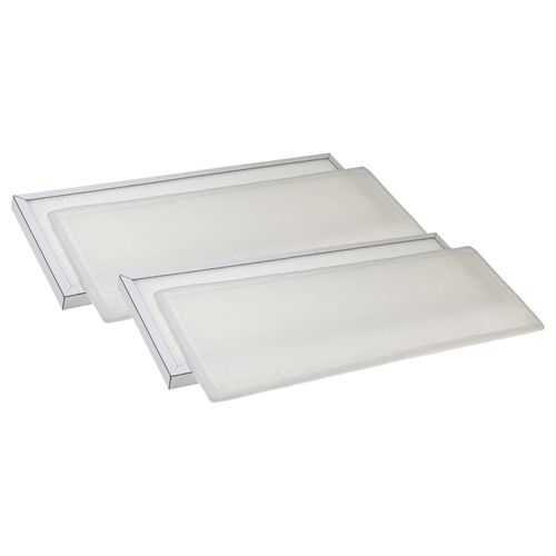 vhbw Lot de filtres compatible avec Wolf CWL 300 Excellent, CWL 400 Excellent appareil de ventilation - Filtre à air G4 / F7 (4 pcs), Blanc