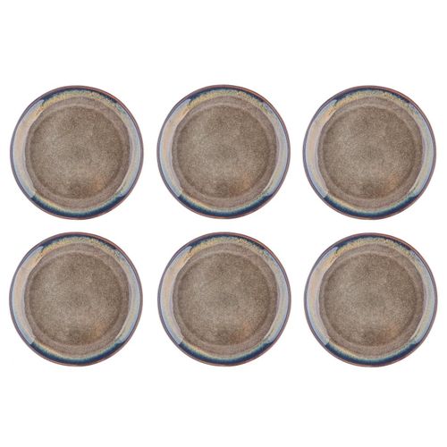 Assiette Genesis Ø27cm - 6 Pièces - Basalte