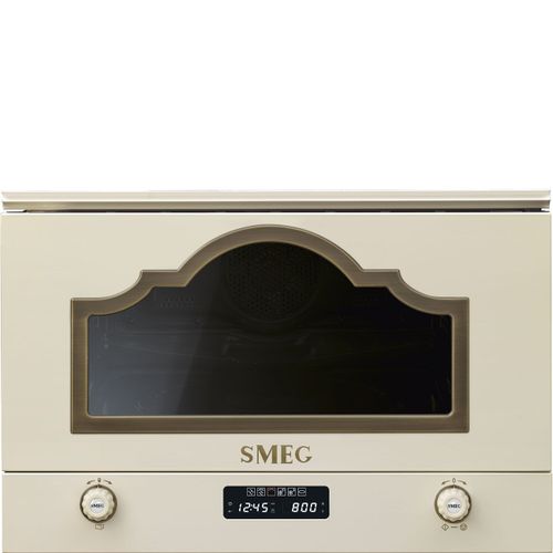 Smeg Micro-ondes Crème - MP722PO