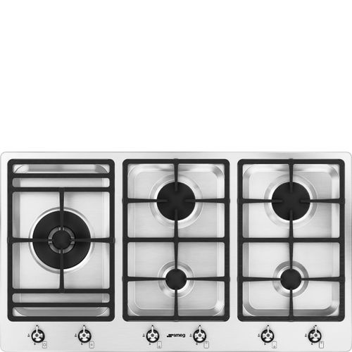 Smeg Table de cuisson Inox - PS9062