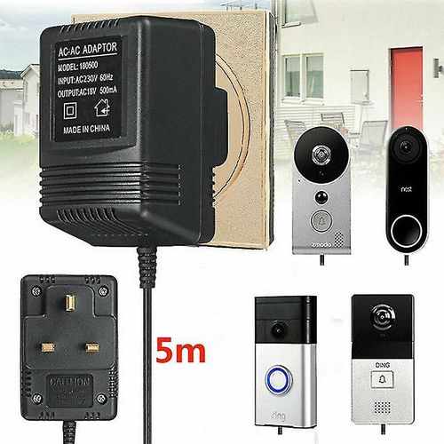 Pour Video Ring Doorbell Transformer 5m Power Supply Chargeur d¿adaptateur de charge