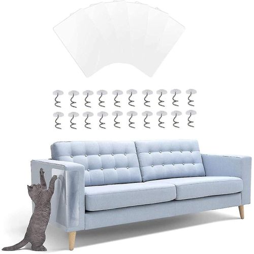 6 Pices Cat Scratch Protector, Protecteur De Meubles De Chat, Protection Canap Chat, Chat Anti Scratch Protection Canap Pour Protéger Les Meubles Ruik-