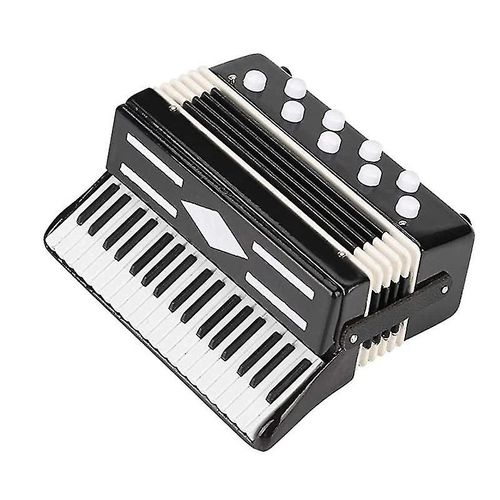 Accordéon Miniature Mini Instrument De Musique Accordéon Instruments De Musique Exquis Décoré De Vacances