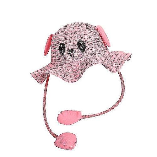Chapeau D¿Été Lapin Pour Enfants Avec Oreilles Mobiles