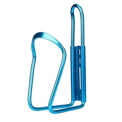 Porte-Bouteille En Alliage D'aluminium Pour Vélo Tout Terrain,Porte-Bouteille En Alliage D'aluminium Pour Vtt,Porte-Bouteille En Forme De Cage Pour Boissons,Accessoires De Cyclisme - Type Bleu