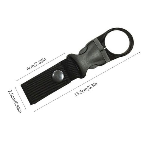 Sangle Militaire En Nylon Pour Outils De Plein Air,Crochet De Bouteille,Support De Bouteille D'eau,Clip De Ceinture,Équipement De Maintien,Clip De Bouteille De Camping - Type A