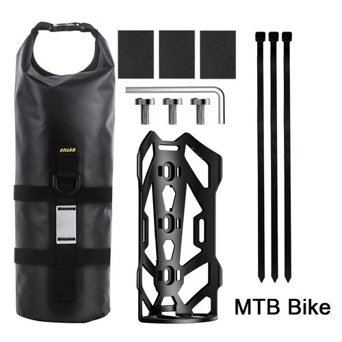 Sac De Fourche Avant De Vélo Étanche,Sac Sec À Roulettes,Sacoche De Vélo,Extérieur,Route,Vtt,Sac De Voyage,Fournitures De Cyclisme,Accessoires,5l - Type Qcb-Mtb Bag