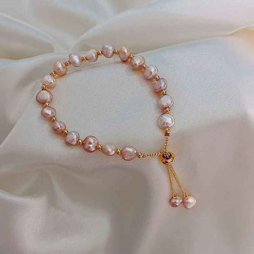 2024 Étoiles Demi-Bracelet Filles Niche Simple Ins Double Couche Bracelets À Main Perle Jojewelry Bracelets Pour Femmes Bracelet À Breloques
