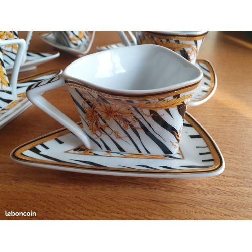 Service A Cafe 6 Tasses Decor Du Galion So French