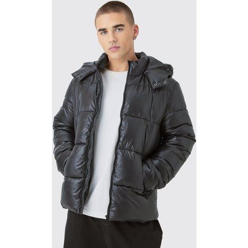 Doudoune À Empiècement Contrastant Homme - Noir - Xs, Noir