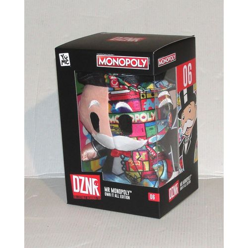 Peluche Mr Monopoly Own It All Edition Dznr Collector N°06 Doudou Hasbro