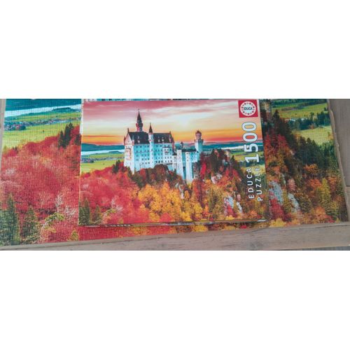 Puzzle 1500 Pièces Educa L Automne À Neuschwanstein