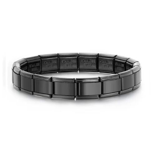 Liens De Charme Italiens En Acier Inoxydable,Lune,Étoile,?il,Coeur,Couleur Romantique,Convient Au Bracelet,Bijoux De Bricolage,Mode 2024,9mm