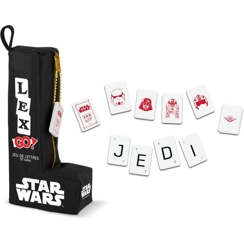 Lex Go! Star Wars- Jeu De Société - Jeu De Lettres - Jeu De Mots - Jeu De Voyage - Jeu D'ambiance -A Partir De 8 Ans - Version Française
