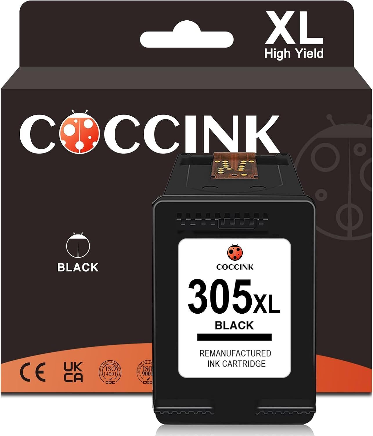 305XL Cartouches d'encre Remplacement pour HP Cartouche 305 XL Noir...