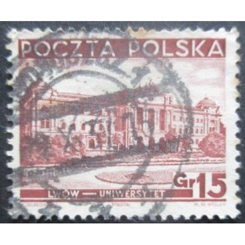 Pologne N°393 Université Oblitéré