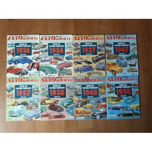 Magazines Automobilia Hors Serie , Du N° 1 Au 96 , Vendus À L'unité -