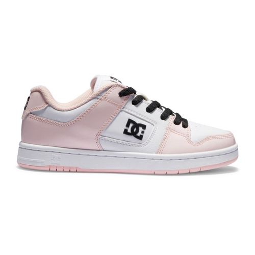 Dc Shoes Manteca 4 Baskets Patin Rose Blanc