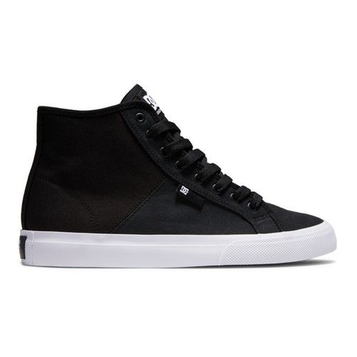Dc Shoes Manual Hi Txse Homme Baskets Decontractee Noir Blanc