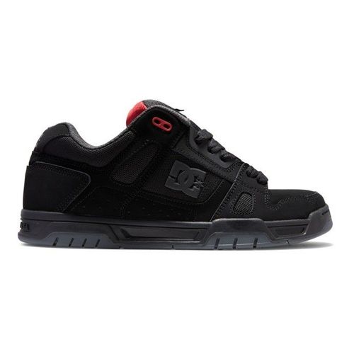 Dc Shoes Stag Baskets Patin Noir Rouge