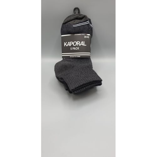 Lot De 5 Paires De Socquettes Multi Couleur Kaporal Homme Taille 39/42