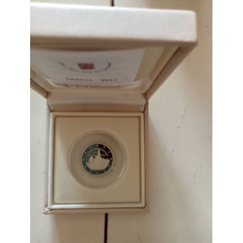 Vend Pièce De 2 Euro Vatican Be 2017"Centenaire De L'apparition De Fatima"Pièce En Excellent État, Comme Neuve & De Collection.2017.