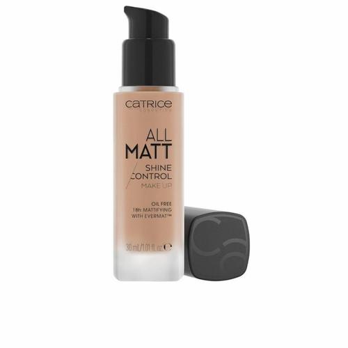 Catrice - All Matt Shine Control Make Up Fond De Teint Matifiant 033 C Cool Almond Fond Teint 033c, Cool Almond, 30 Ml 30 Ml 